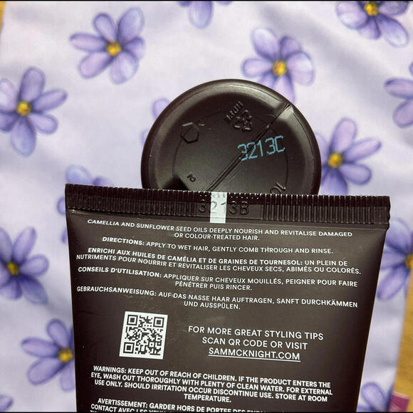 2 pc Set Sam McKnight Rich Nourish Shampoo 3.38oz  & Rich Conditioner 2.54oz NEW - Picture 3 of 3